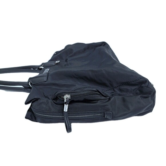 Tumi Black Nylon Leather Voyager Derby Professional Tote Shoulder Briefcase Bag - Picture 7 of 15